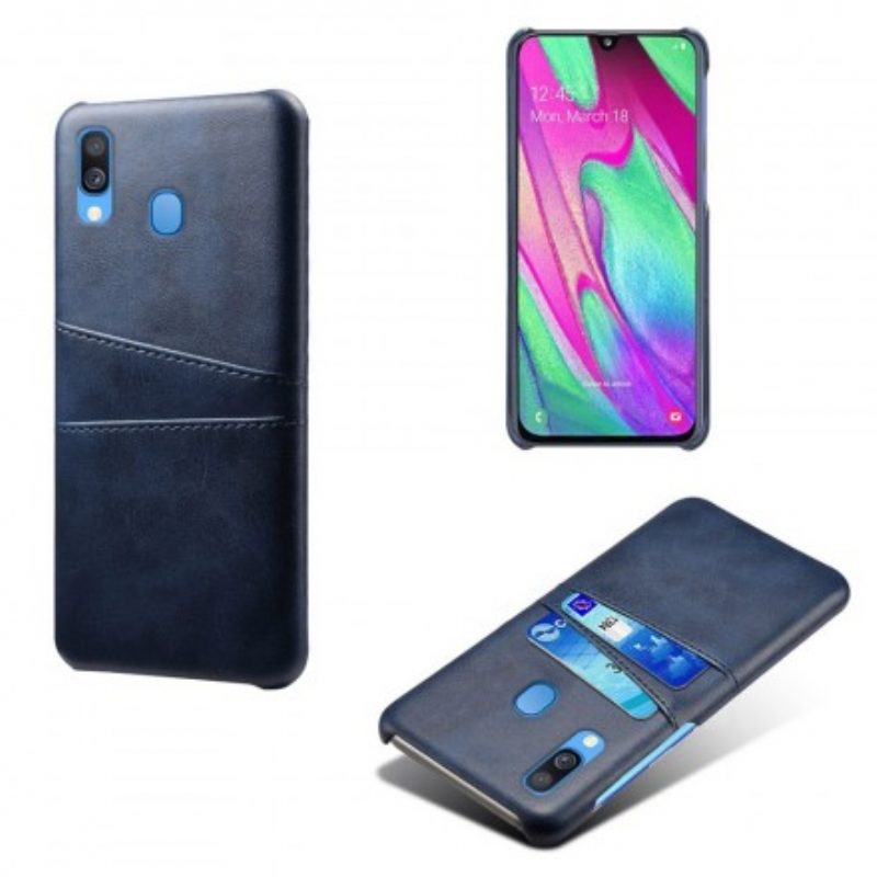 Cover Samsung Galaxy A40 Titolare Della Carta