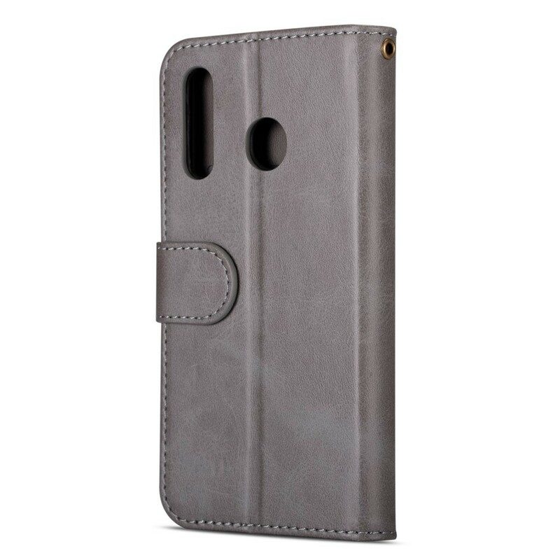 Folio Cover Samsung Galaxy A40 Borsa Con Cordino