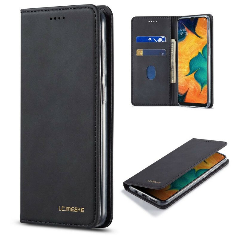 Folio Cover Samsung Galaxy A40 Custodia in pelle Lc.imeeke Futuro