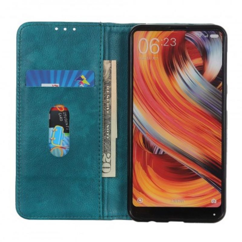 Folio Cover Samsung Galaxy A40 Custodia in pelle Versione Crosta Pelle