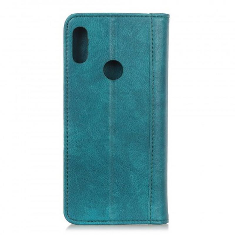 Folio Cover Samsung Galaxy A40 Custodia in pelle Versione Crosta Pelle