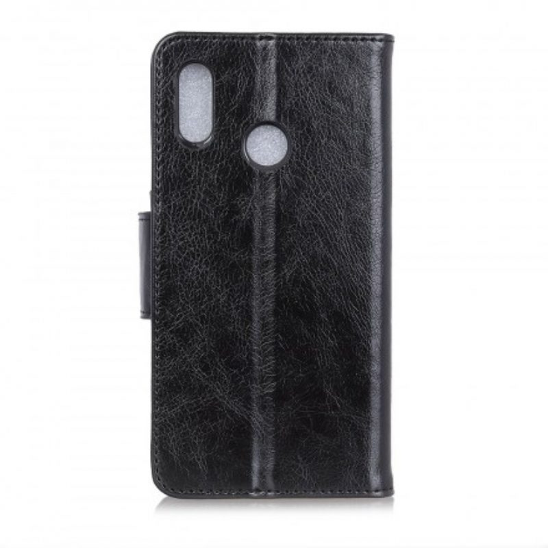 Folio Cover Samsung Galaxy A40 Effetto Pelle Lucida