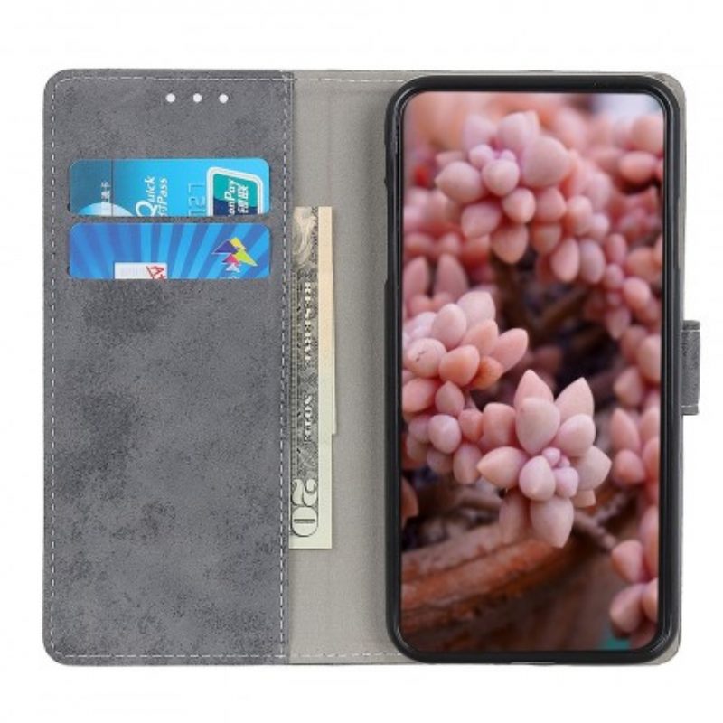 Folio Cover Samsung Galaxy A40 Effetto Pelle Vintage