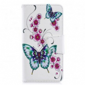 Folio Cover Samsung Galaxy A40 Meravigliose Farfalle