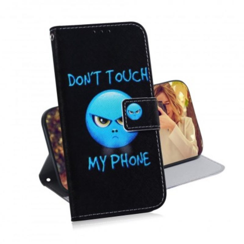 Folio Cover Samsung Galaxy A40 Telefono Emoji