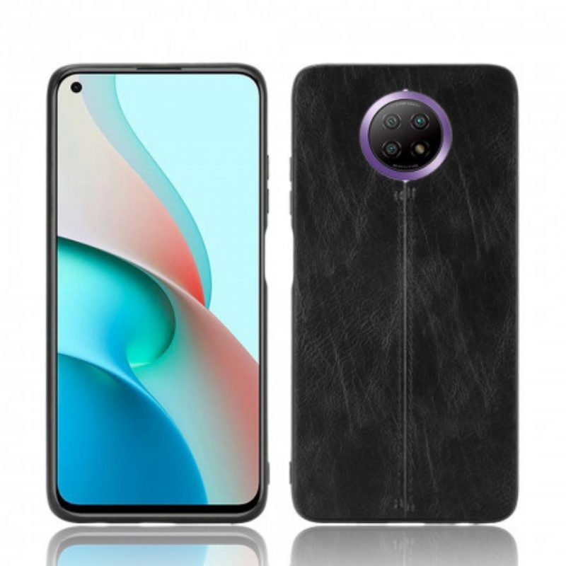 Cover Xiaomi Redmi Note 9T Effetto Pelle Couture