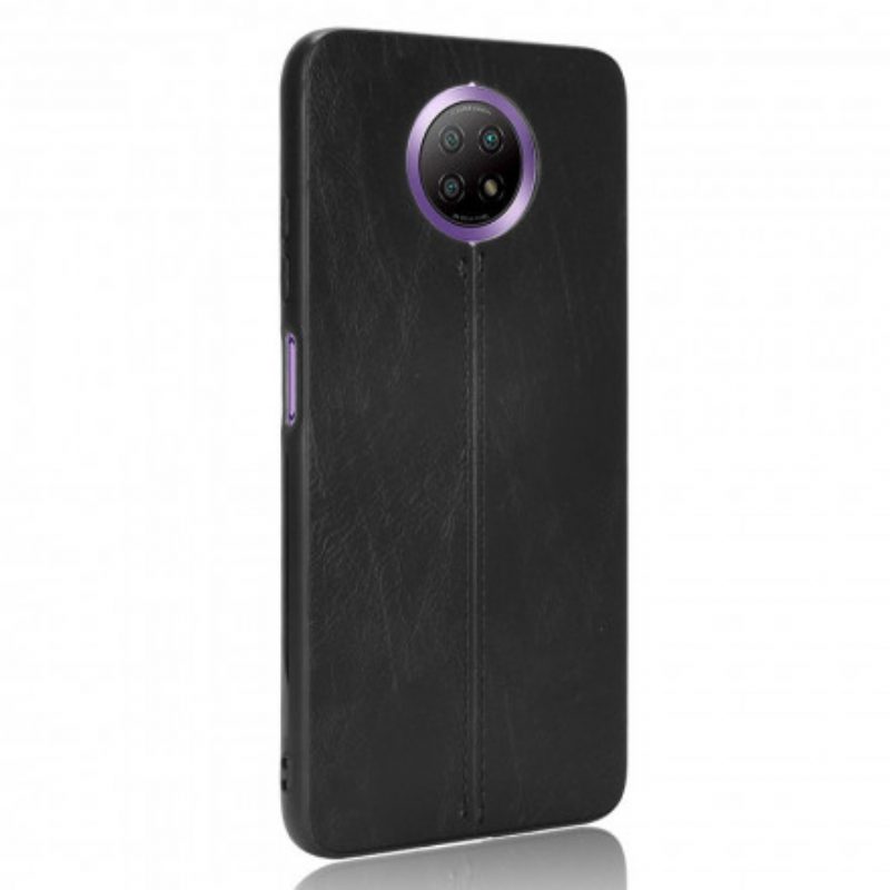 Cover Xiaomi Redmi Note 9T Effetto Pelle Couture