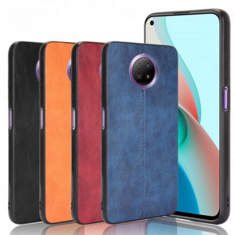 Cover Xiaomi Redmi Note 9T Effetto Pelle Couture