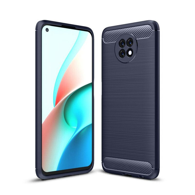 Cover Xiaomi Redmi Note 9T Fibra Di Carbonio Spazzolata