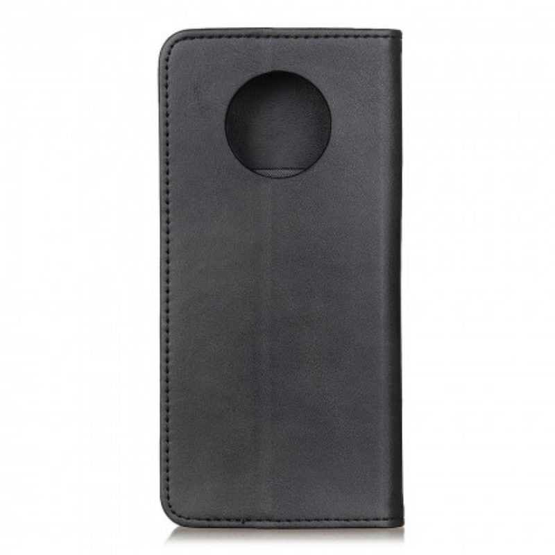 Folio Cover Xiaomi Redmi Note 9T Custodia in pelle Pelle Crosta Eleganza