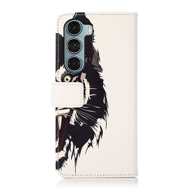 Folio Cover Moto G200 5G Tigre Feroce