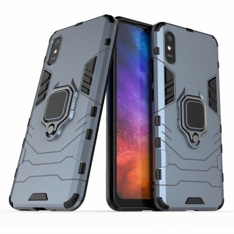 Cover Xiaomi Redmi 9A Anello Resistente