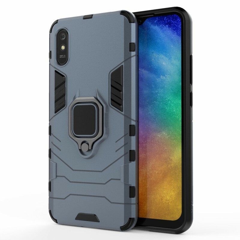 Cover Xiaomi Redmi 9A Anello Resistente