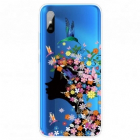 Cover Xiaomi Redmi 9A Bella Testa Di Fiore