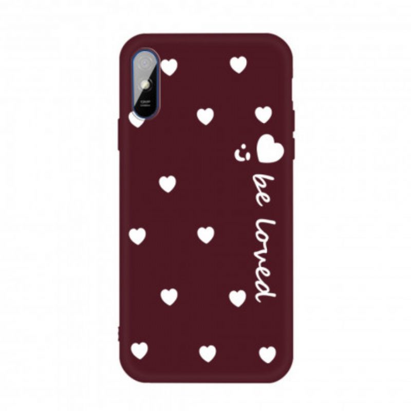 Cover Xiaomi Redmi 9A Cuore In Silicone Be Loved