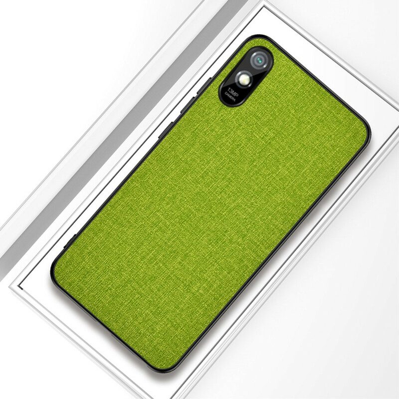 Cover Xiaomi Redmi 9A Design Ibrido In Tessuto