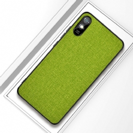 Cover Xiaomi Redmi 9A Design Ibrido In Tessuto