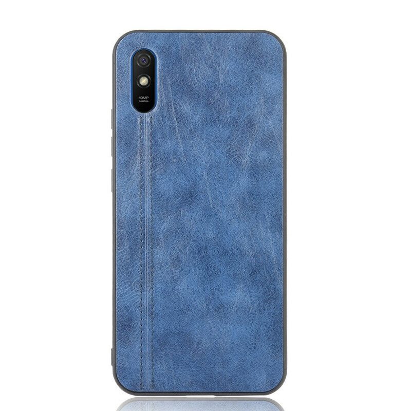 Cover Xiaomi Redmi 9A Effetto Pelle Couture