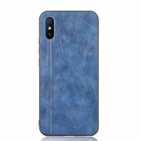 Cover Xiaomi Redmi 9A Effetto Pelle Couture