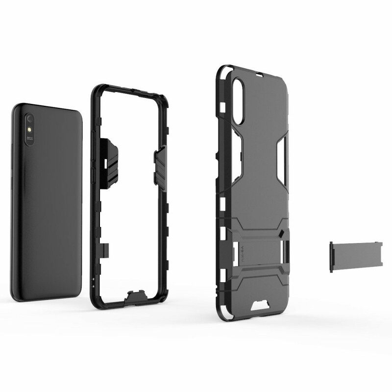 Cover Xiaomi Redmi 9A Linguetta Ultra Resistente