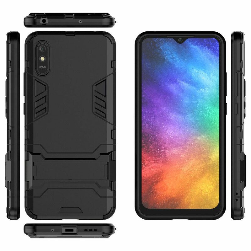 Cover Xiaomi Redmi 9A Linguetta Ultra Resistente