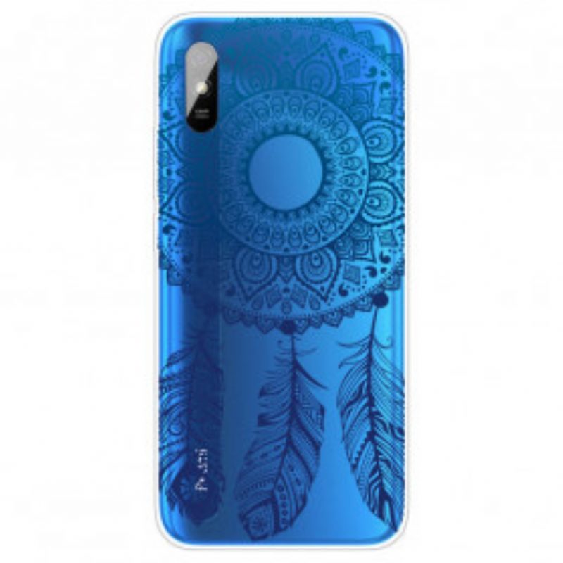 Cover Xiaomi Redmi 9A Mandala A Fiore Singolo