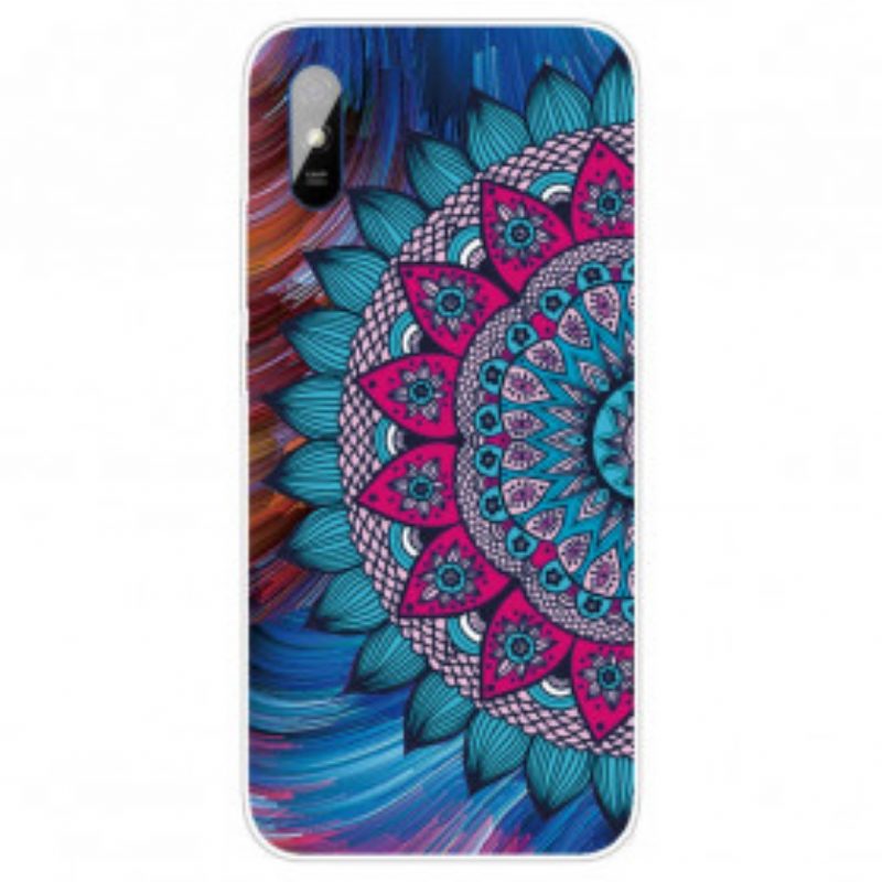 Cover Xiaomi Redmi 9A Mandala Colorato