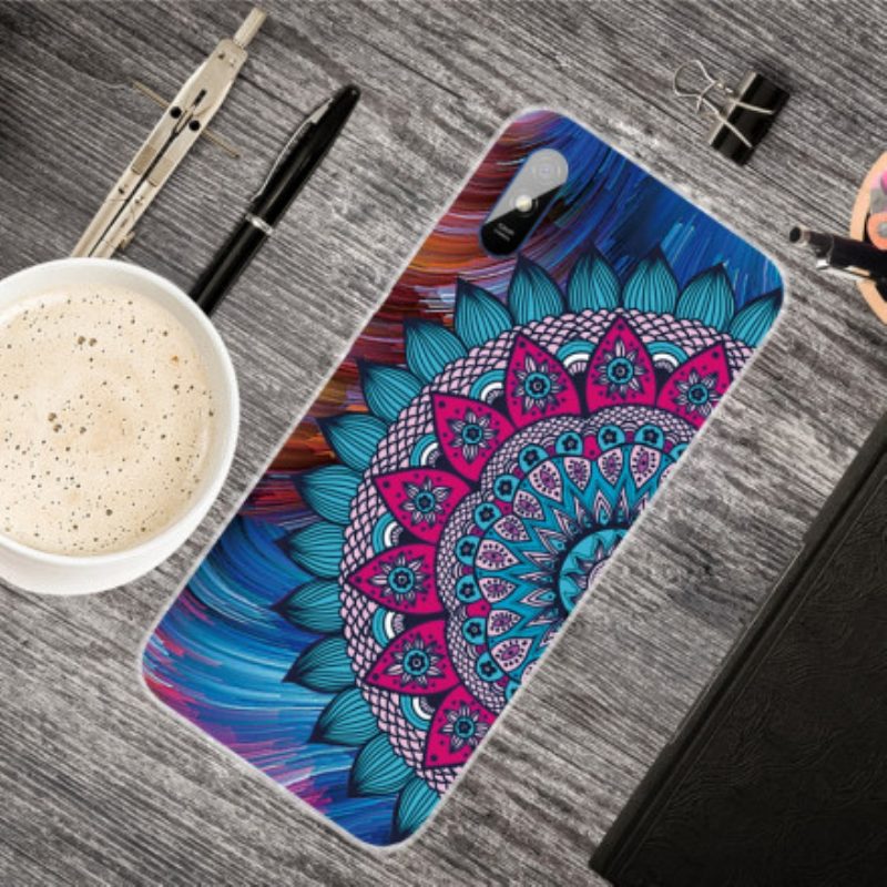 Cover Xiaomi Redmi 9A Mandala Colorato