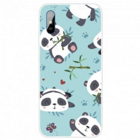 Cover Xiaomi Redmi 9A Mazzo Di Panda