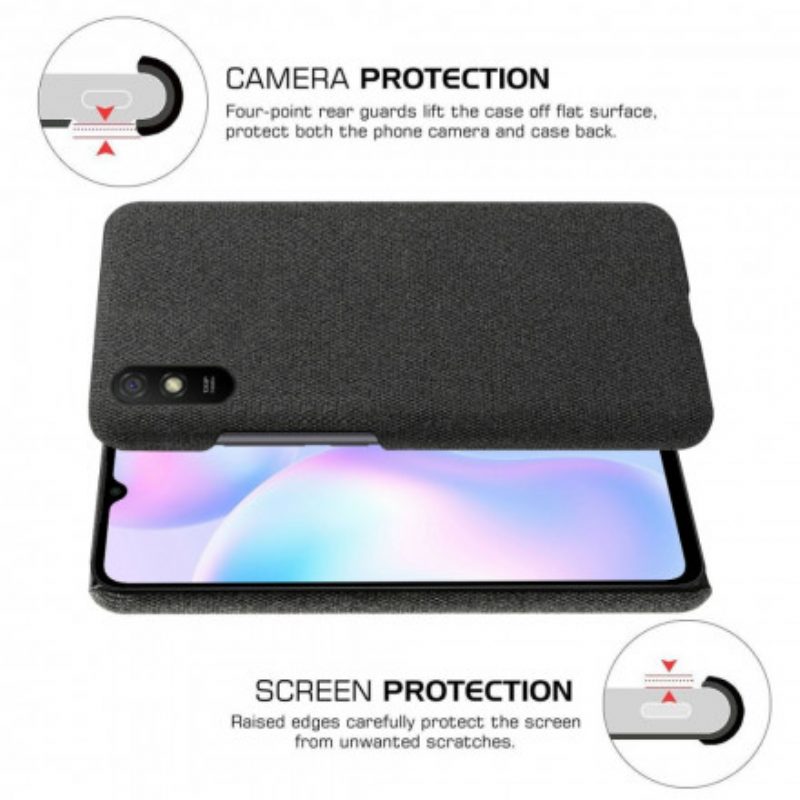 Cover Xiaomi Redmi 9A Tessuto Ksq Chic