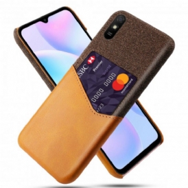 Cover Xiaomi Redmi 9A Titolare Della Carta Ksq