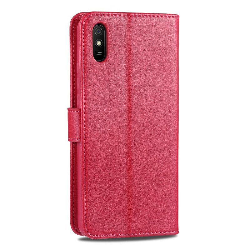 Custodia in pelle Xiaomi Redmi 9A Azns Ecopelle