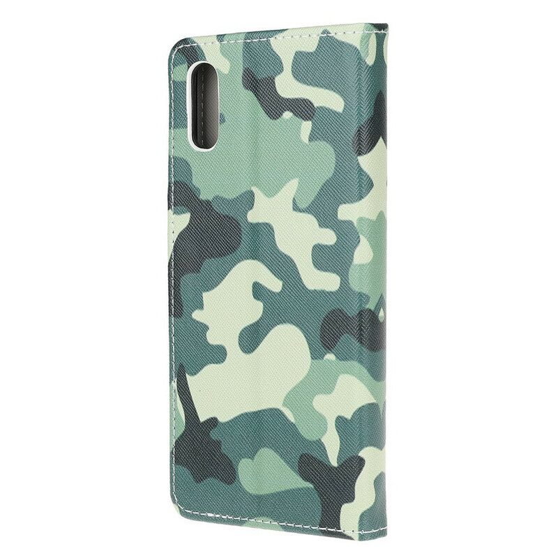 Custodia in pelle Xiaomi Redmi 9A Camuffare