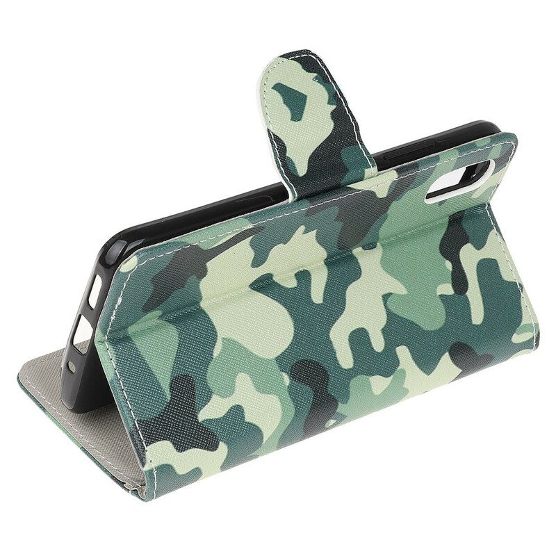 Custodia in pelle Xiaomi Redmi 9A Camuffare