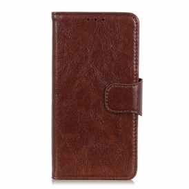 Folio Cover Xiaomi Redmi 9A Crosta Di Nappa