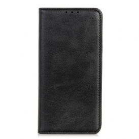 Folio Cover Xiaomi Redmi 9A Custodia in pelle Cuoio Spaccato