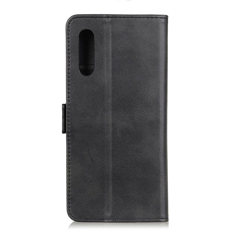 Folio Cover Xiaomi Redmi 9A Custodia in pelle Doppio Lembo