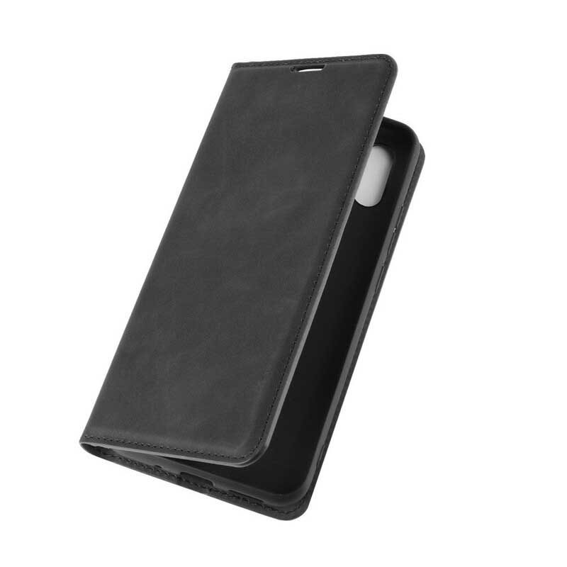 Folio Cover Xiaomi Redmi 9A Custodia in pelle Effetto Pelle Morbida