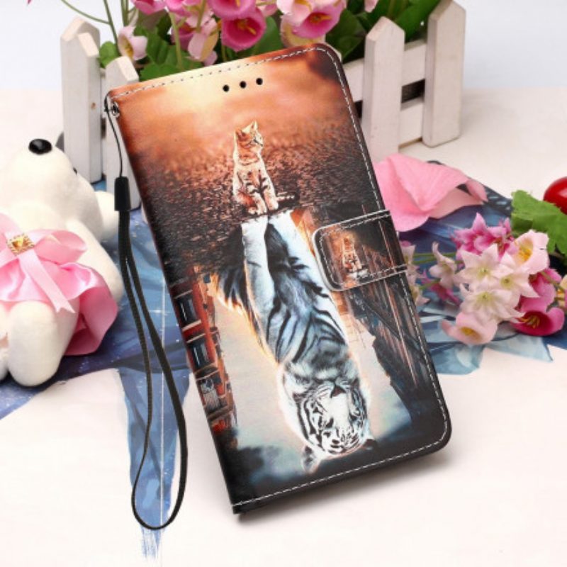 Folio Cover Xiaomi Redmi 9A Fantasticherie Di Ernest The Thong Cat