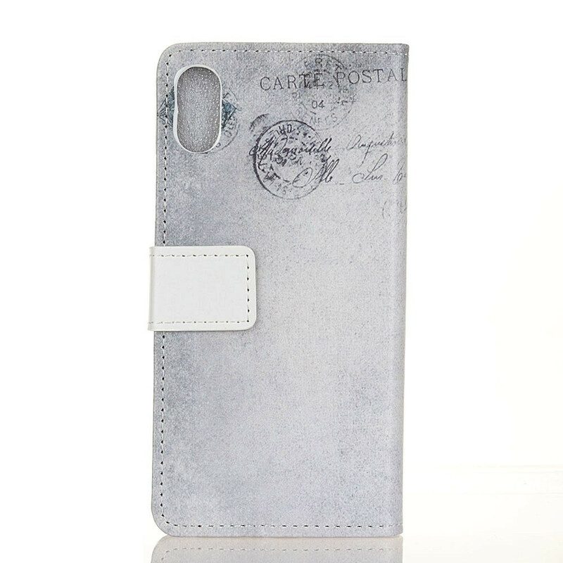 Folio Cover Xiaomi Redmi 9A Gatto Viaggiatore