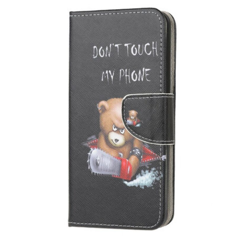 Folio Cover Xiaomi Redmi 9A Orso Pericoloso