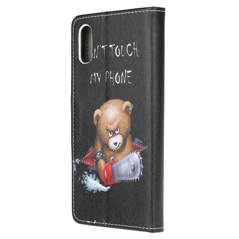 Folio Cover Xiaomi Redmi 9A Orso Pericoloso