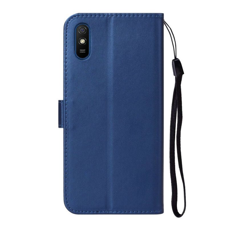 Folio Cover Xiaomi Redmi 9A Serie Di Colori Solidi