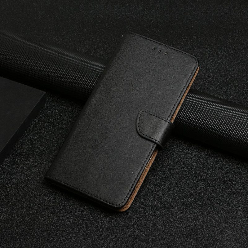 Folio Cover Xiaomi Redmi 9A Vera Pelle Nappa