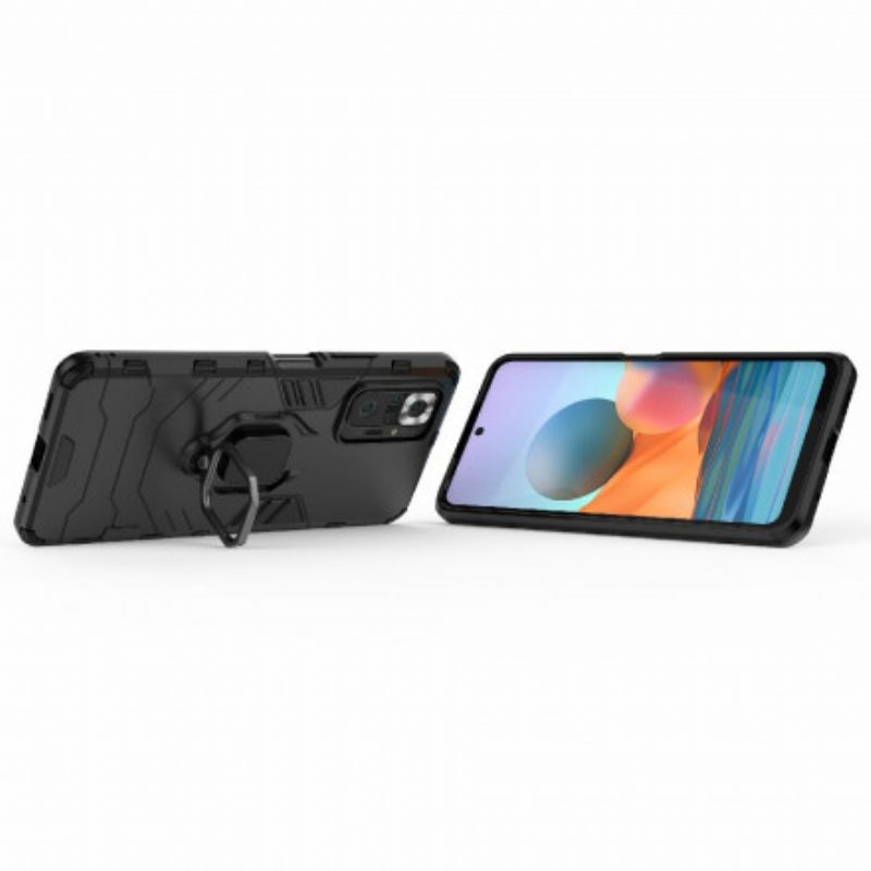 Cover Xiaomi Redmi Note 10 Pro Anello Resistente