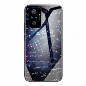 Cover Xiaomi Redmi Note 10 Pro Calcoli Matematici In Vetro Temperato