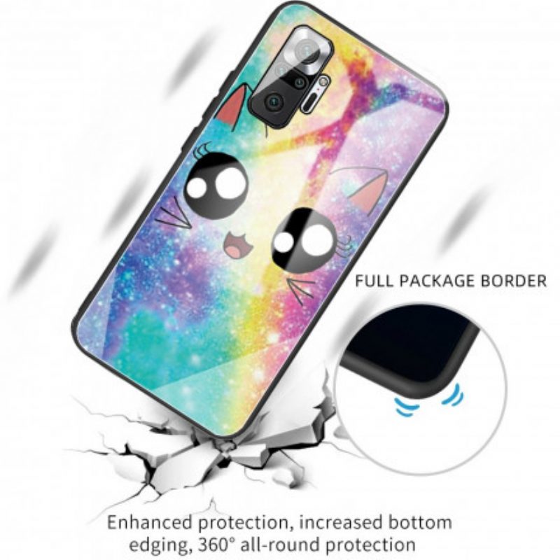 Cover Xiaomi Redmi Note 10 Pro Cat. In Vetro Temperato