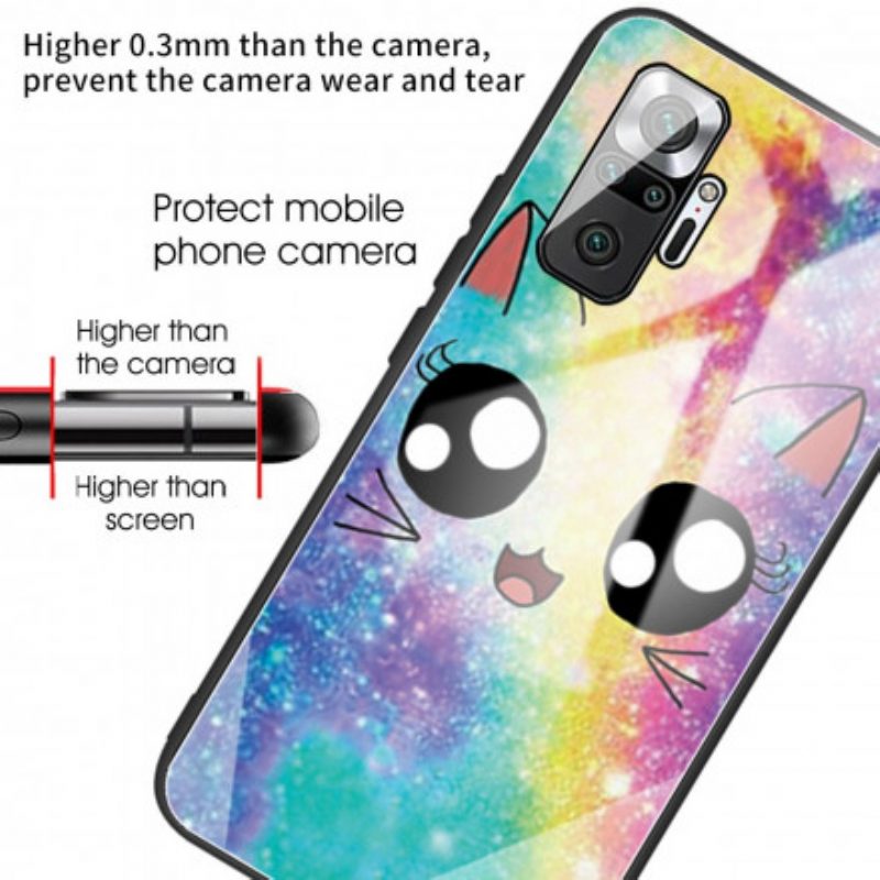 Cover Xiaomi Redmi Note 10 Pro Cat. In Vetro Temperato