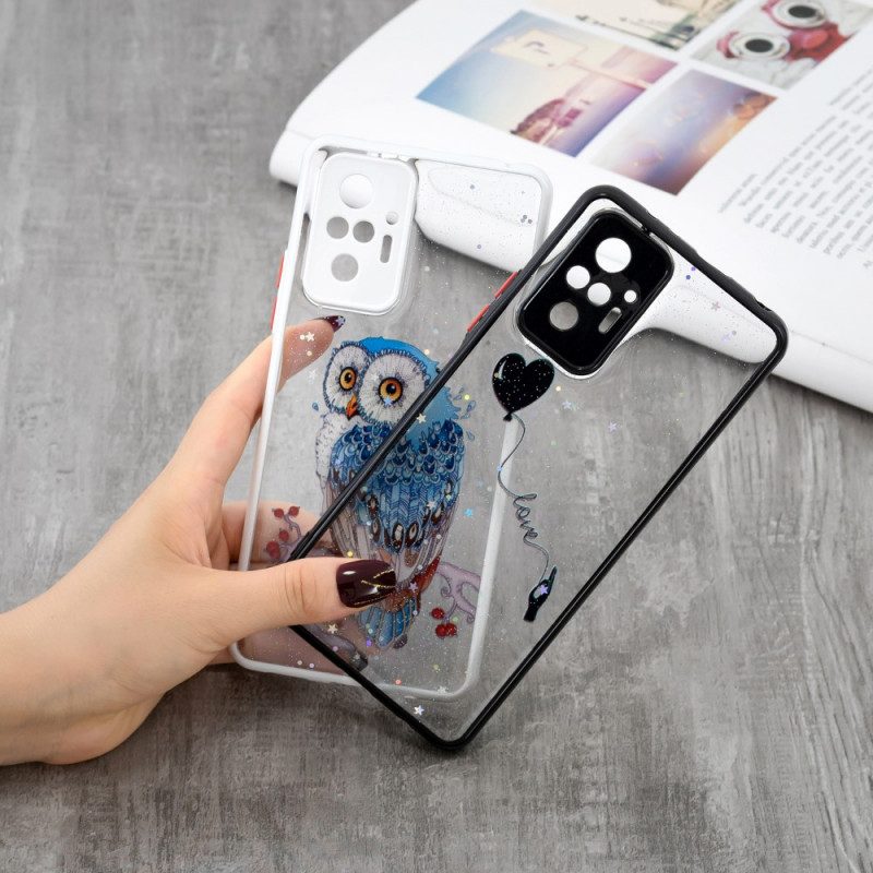 Cover Xiaomi Redmi Note 10 Pro Farfalla Floreale Ibrida