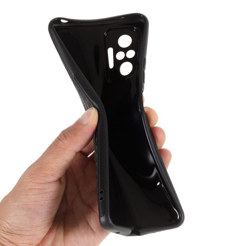 Cover Xiaomi Redmi Note 10 Pro Fibra Di Carbonio Rinforzata